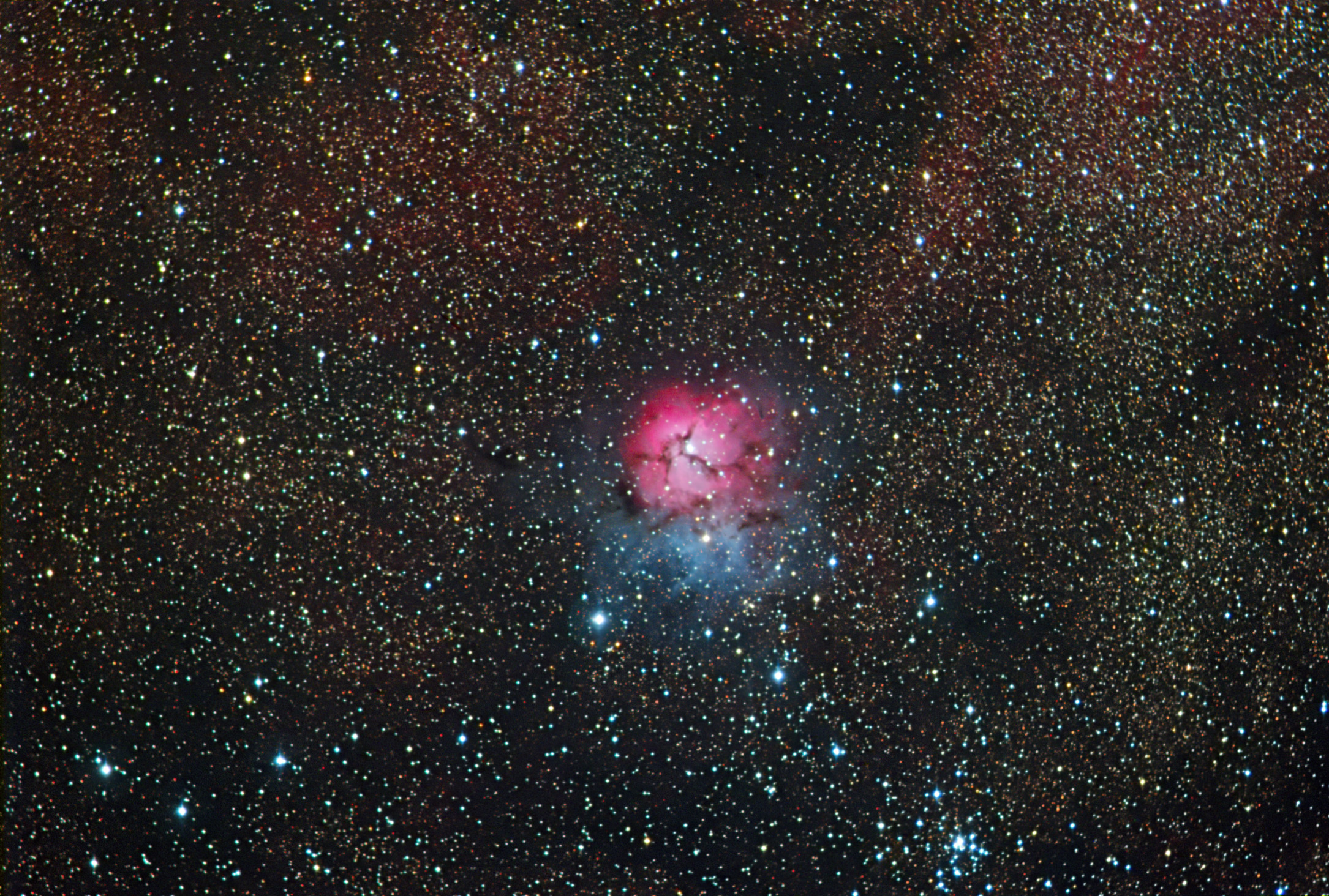 M20 in Sagittarius